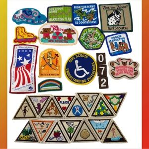 Girl Scout Patches Y2K Collection